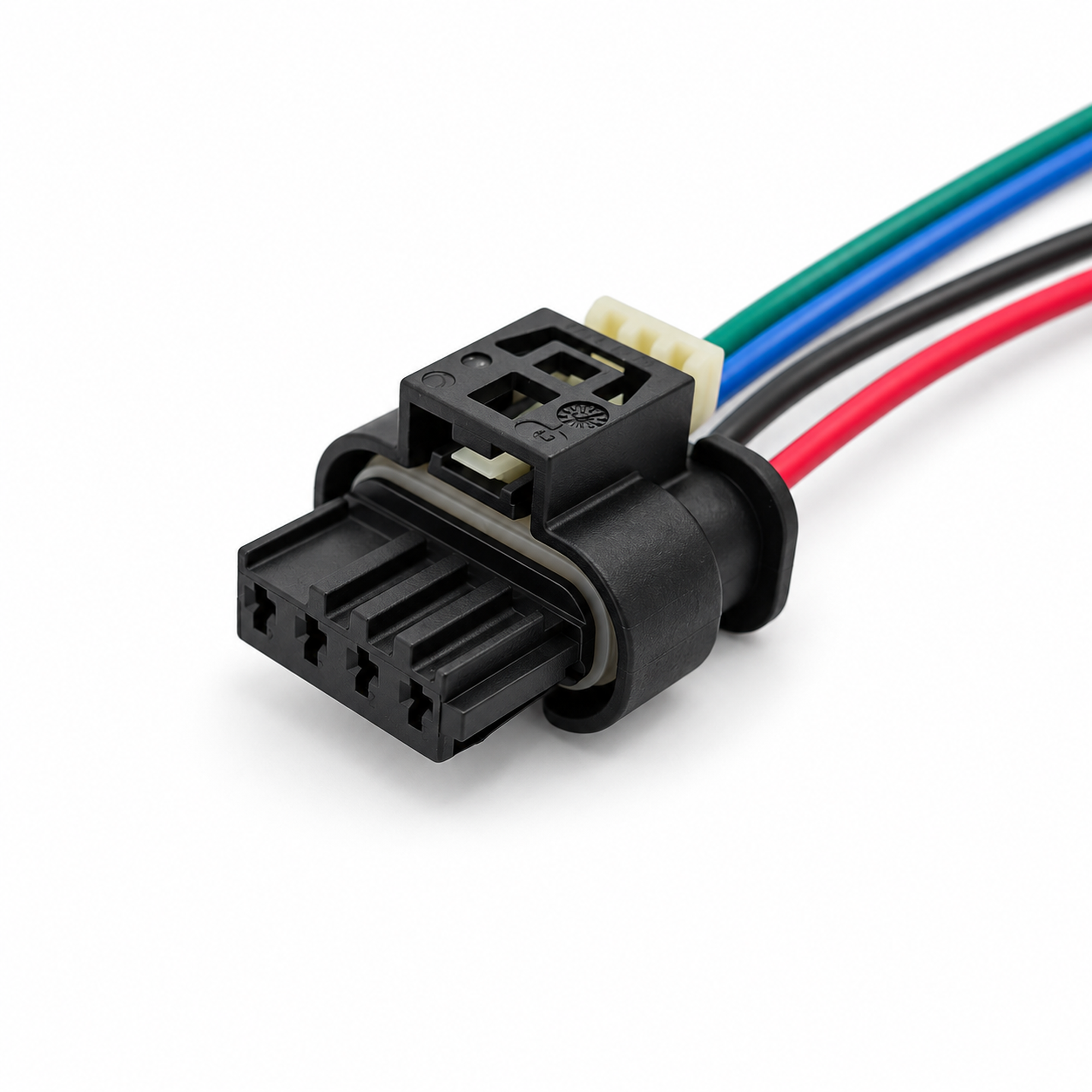 Radiator Shutter Plug 4 Pin Connector for BMW F30 F10 G30 G20 X1 X3 X5 Grill – E302-4pin-wired – image 2