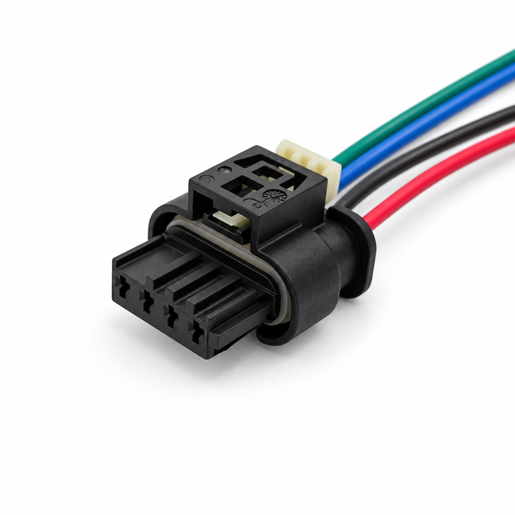 Radiator Shutter Plug 4 Pin Connector for BMW F30 F10 G30 G20 X1 X3 X5 Grill – E302-4pin-wired – image 2