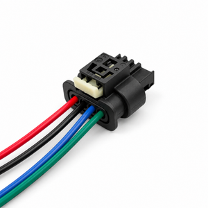 Radiator Shutter Plug 4 Pin Connector for BMW F30 F10 G30 G20 X1 X3 X5 Grill – E302-4pin-wired – image 4