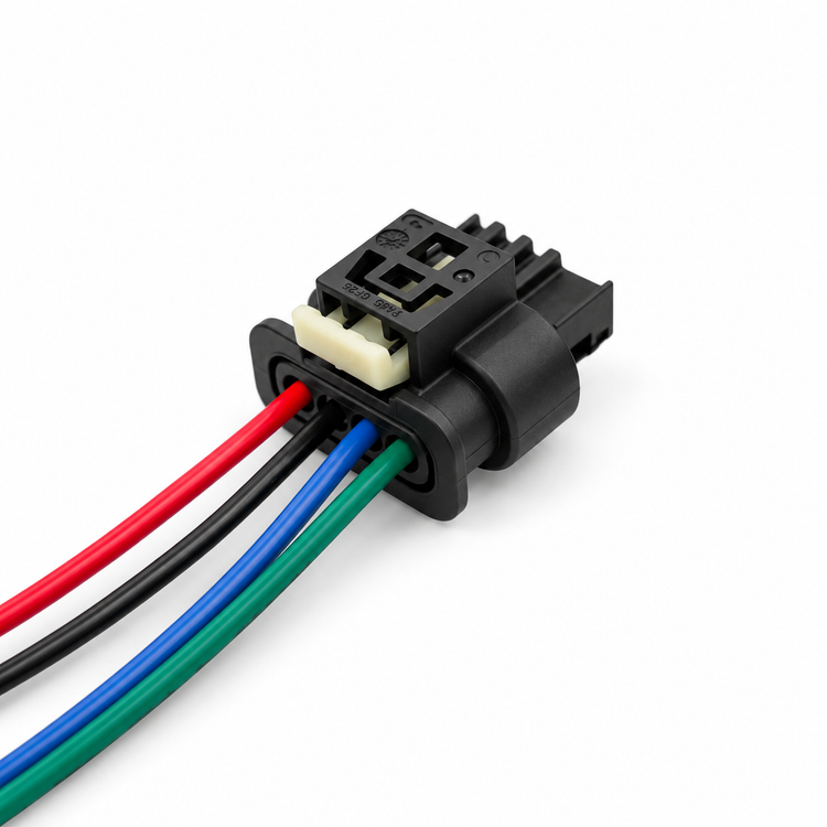 Radiator Shutter Plug 4 Pin Connector for BMW F30 F10 G30 G20 X1 X3 X5 Grill – E302-4pin-wired – image 4