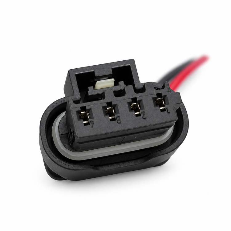 Radiator Shutter Plug 4 Pin Connector for BMW F30 F10 G30 G20 X1 X3 X5 Grill – E302-4pin-wired – image 6