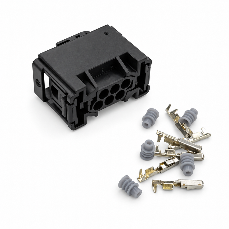 Ride Height Sensor Plug 6 Pin Connector 1-967360-1 968303-1 8366590 8 366 590 – E304-6pin – image 1