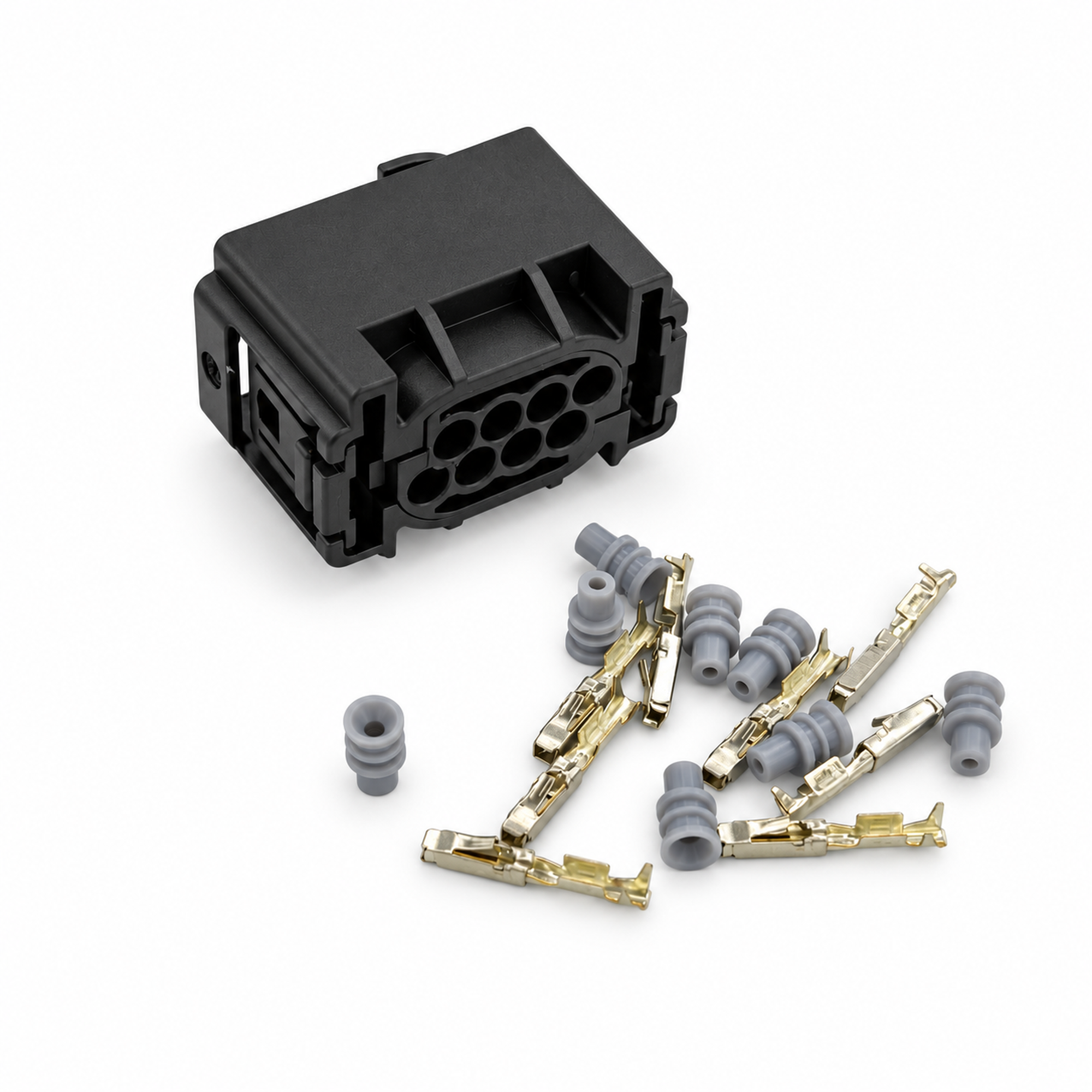 Radar Sensor Plug 8 Pin Connector 1-1534229-1 4F0972708 for VW Audi BMW – E307-8pin – image 1