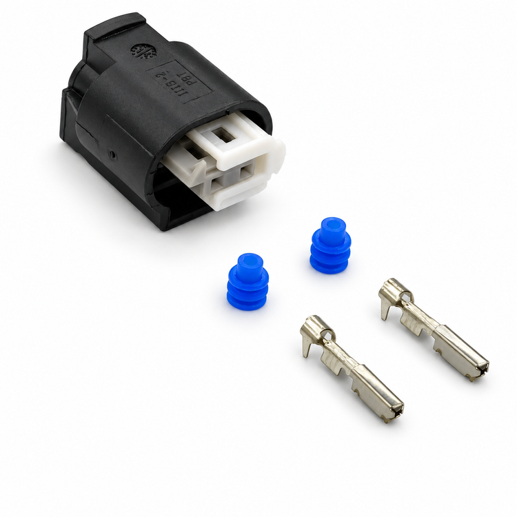 Temp Sensor Plug 2 Pin Connector 1718555-1 ABS Wheel Speed For BMW Benz VW – E309-2pin – image 5