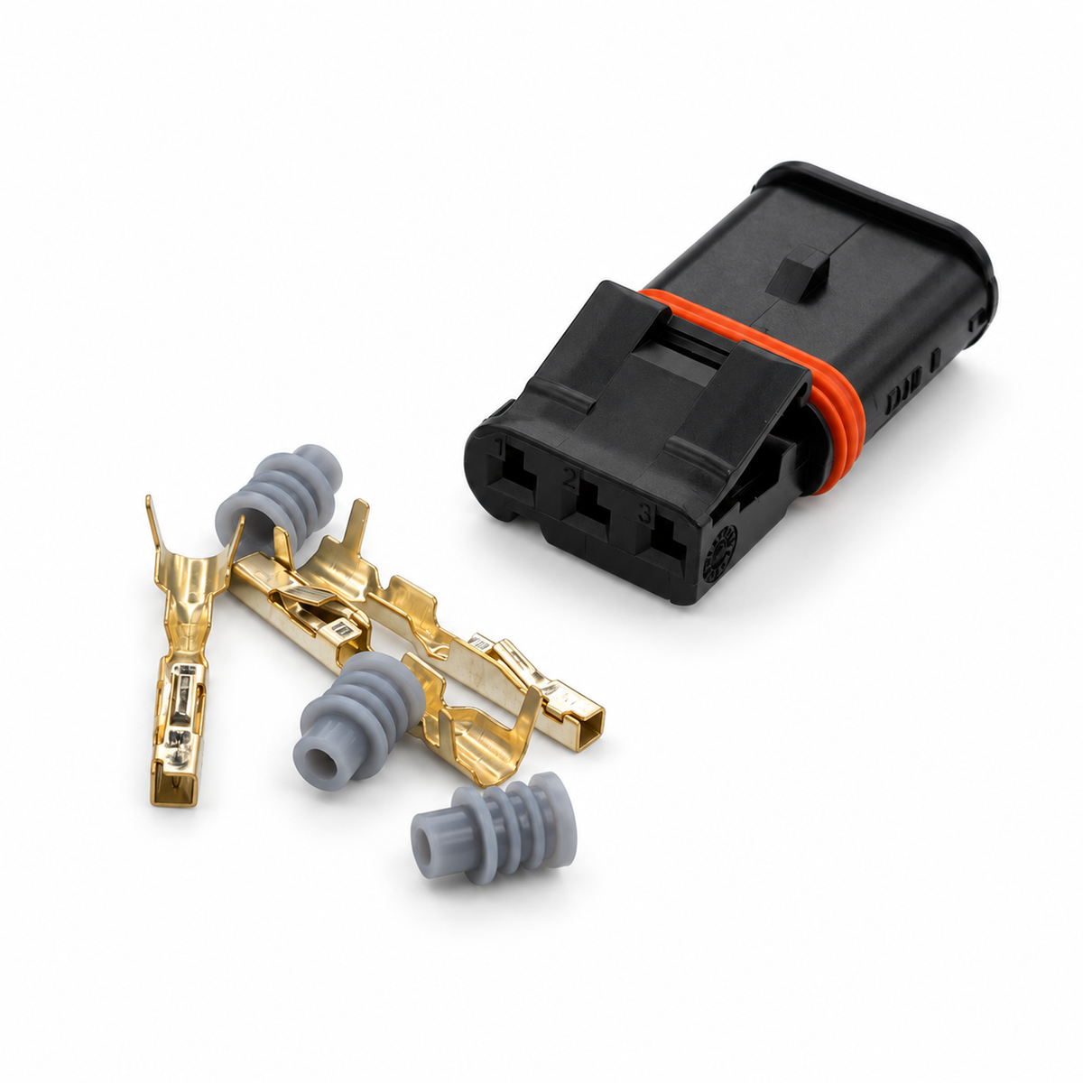 Door Handle Plug Engine 3 Pin Connector 872-405-501 872-837-506 7507524 For BMW – E313-3pin – image 2