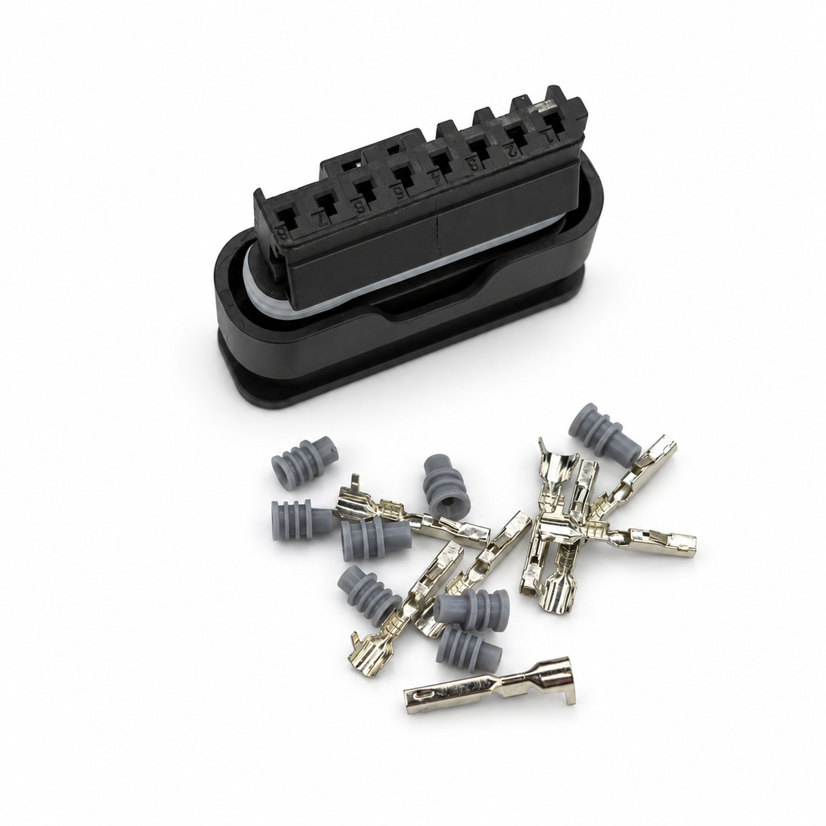 Radar Sensor Plug 8 Pin Connector 705-365 872-862-521 705-223 for Benz BMW – E321-8pin – image 2
