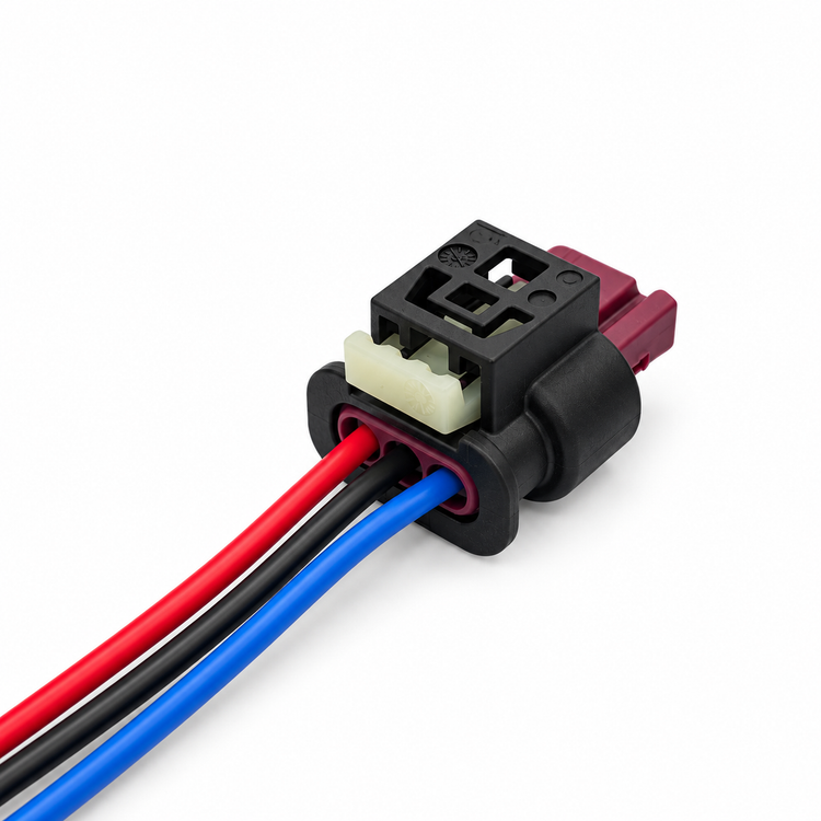 Parking Sensor Plug 3 Pin Connector A0225452626 805-121-504 for Benz BMW PDC – E326-3pin-wired – image 4