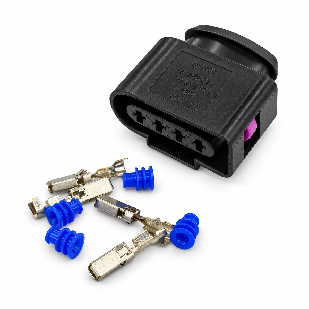 Ignition Coil Plug 4 Pin Connector 4B0973724 4B0 973 724 for VW Audi Female – E328-4pin – image 4