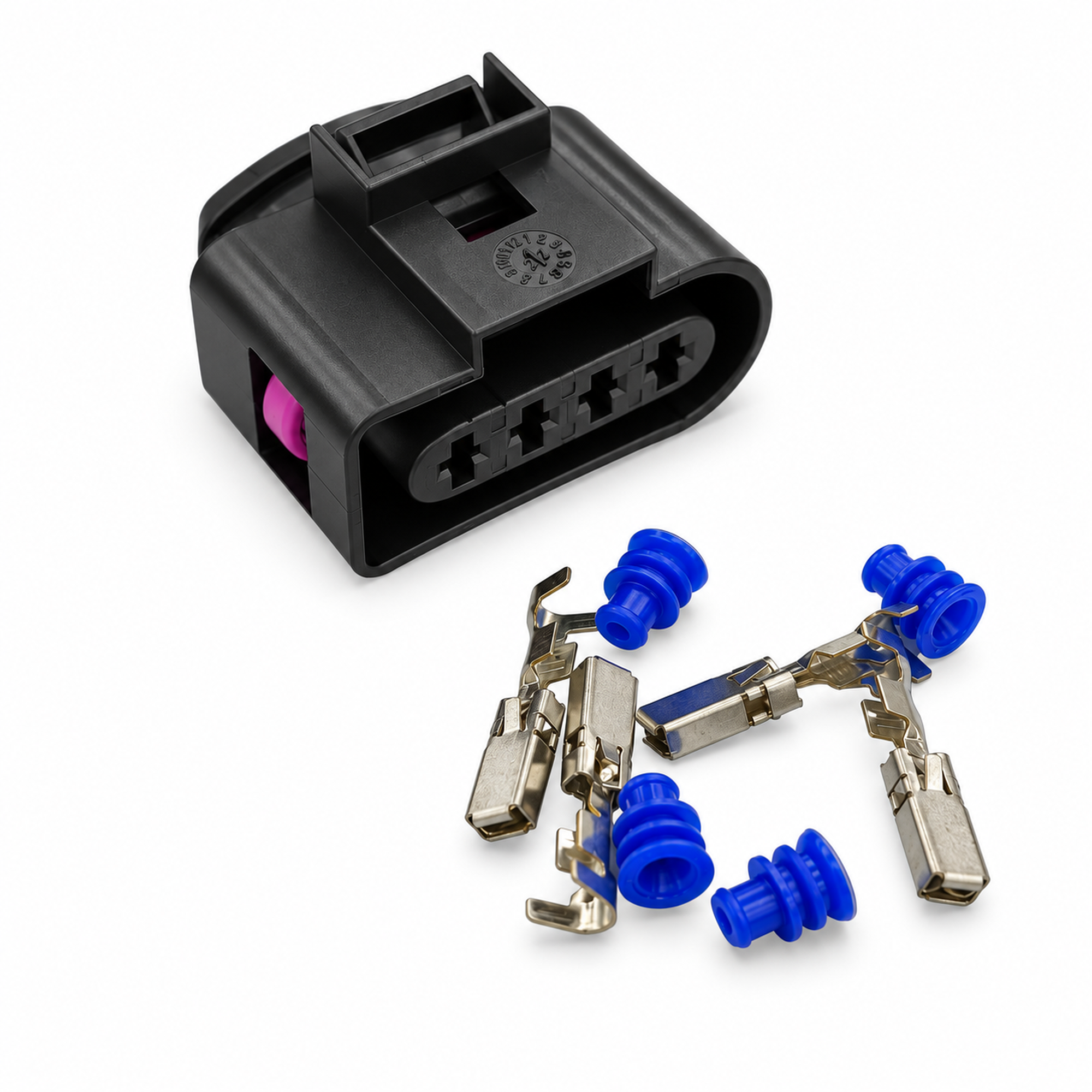 Ignition Coil Plug 4 Pin Connector 4B0973724 4B0 973 724 for VW Audi Female – E328-4pin – image 7