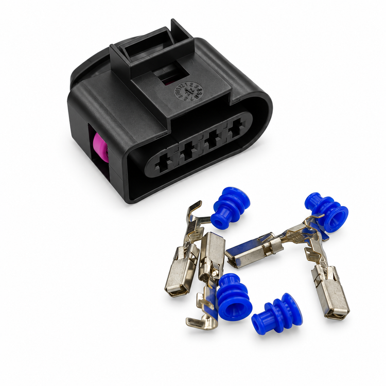 Ignition Coil Plug 4 Pin Connector 4B0973724 4B0 973 724 for VW Audi Female – E328-4pin – image 7