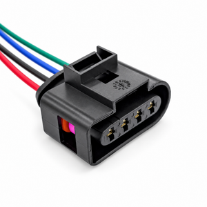 4 Pin Female Ignition Coil Connector Plug Prewired 4B0973724 for VW Audi – E329-4pin-wired – image 1