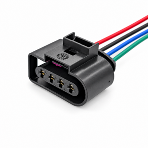 4 Pin Female Ignition Coil Connector Plug Prewired 4B0973724 for VW Audi – E329-4pin-wired – image 3