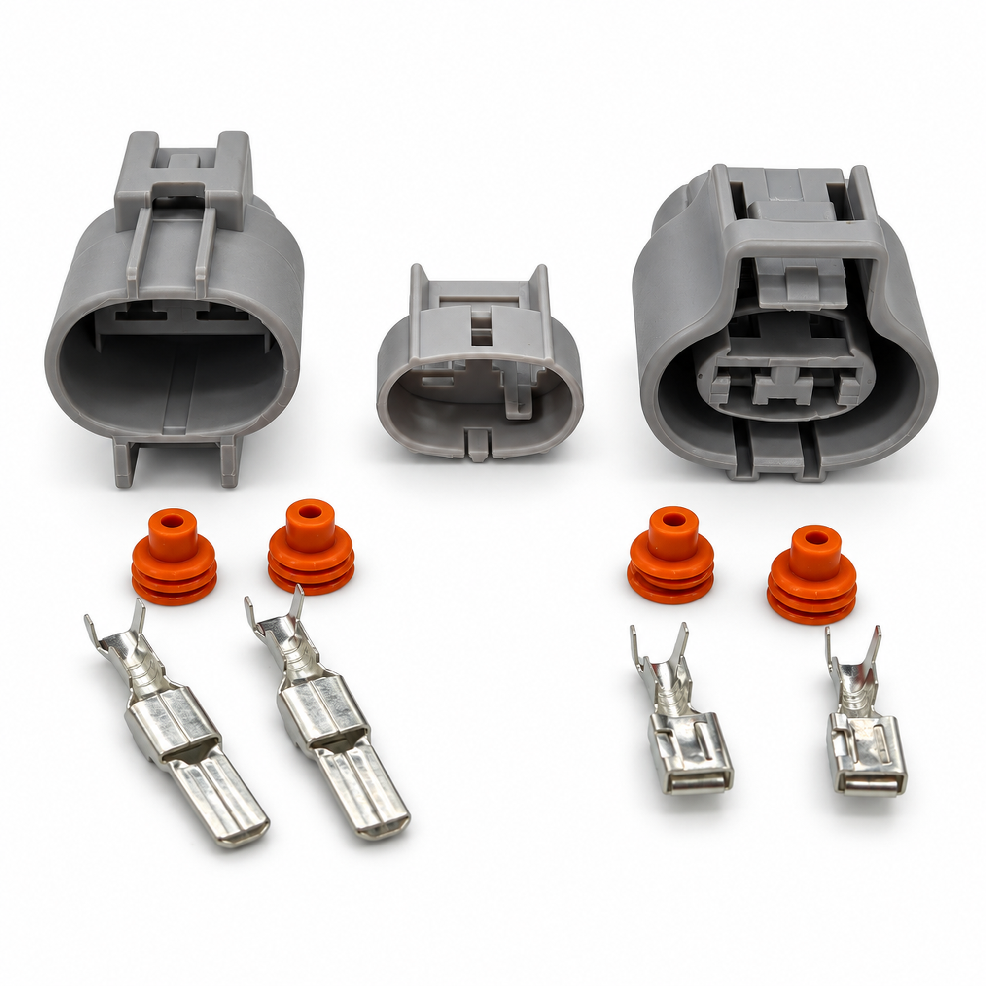 RAV4 Fan Plug 2 Pin Connector 176143-6 176146-6 Male Female Waterproof – E330-2pin-pack – image 1