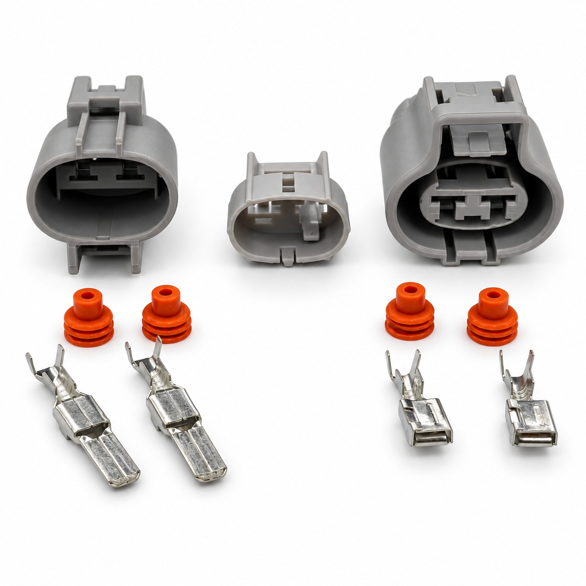 RAV4 Fan Plug 2 Pin Connector 176143-6 176146-6 Male Female Waterproof – E330-2pin-pack – image 2
