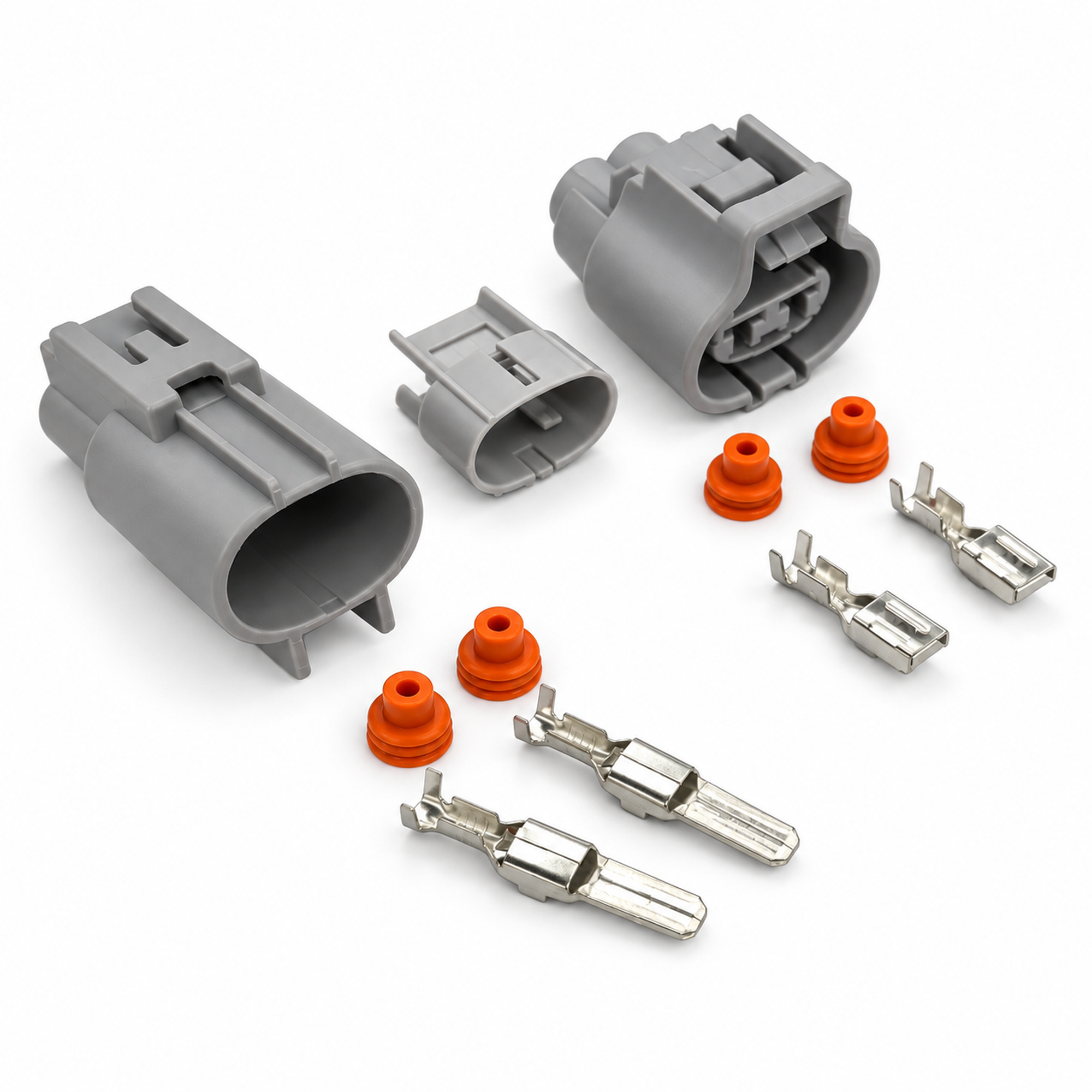 RAV4 Fan Plug 2 Pin Connector 176143-6 176146-6 Male Female Waterproof – E330-2pin-pack – image 5