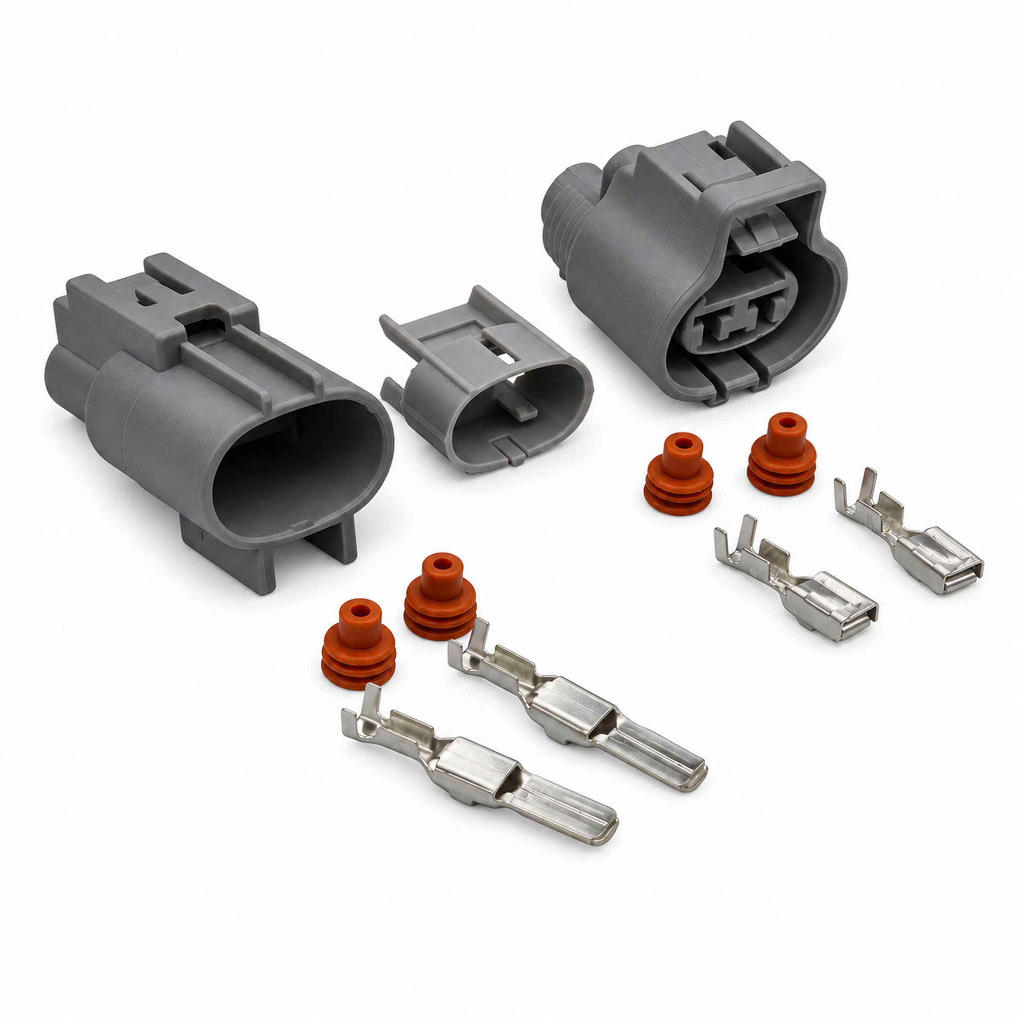 RAV4 Fan Plug 2 Pin Connector 176143-6 176146-6 Male Female Waterproof – E330-2pin-pack – image 6