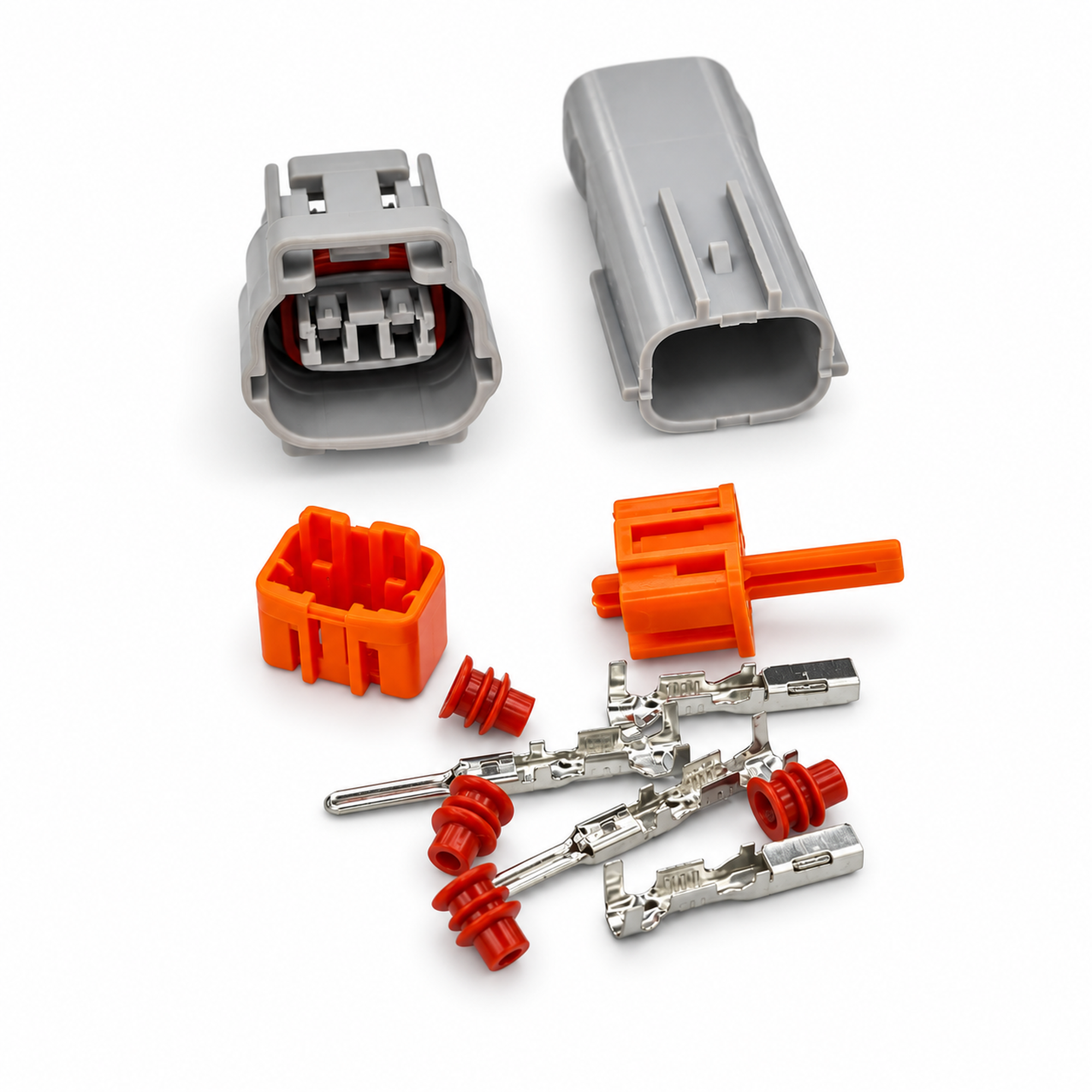 2 Pin Sumitomo DL Connector Kit 6195-0006 6195-0003 2.3mm 090 Male Female – E332-2pin-pack – image 2