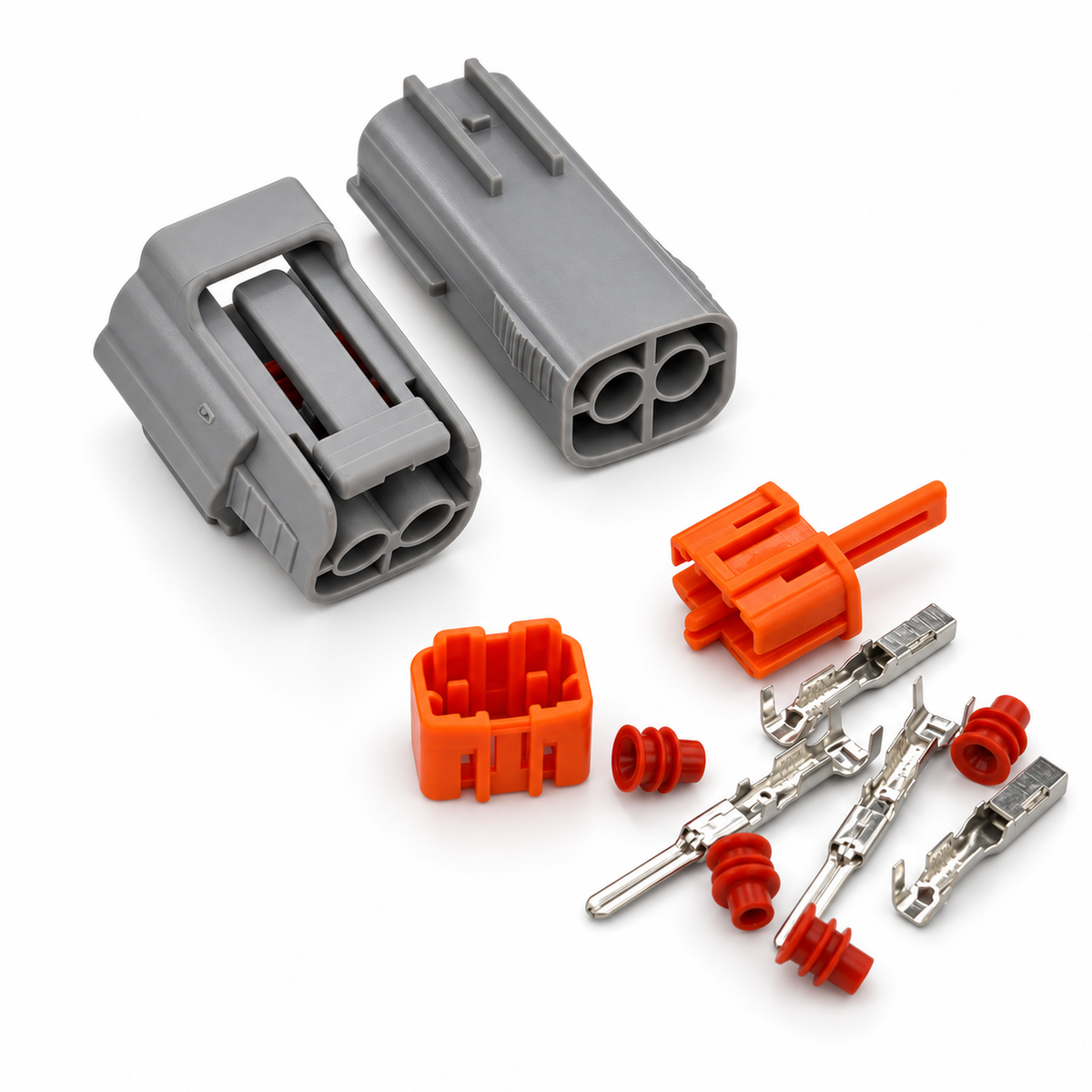 2 Pin Sumitomo DL Connector Kit 6195-0006 6195-0003 2.3mm 090 Male Female – E332-2pin-pack – image 4