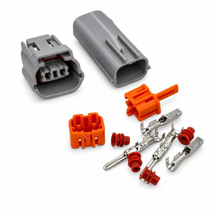 2 Pin Sumitomo DL Connector Kit 6195-0006 6195-0003 2.3mm 090 Male Female – E332-2pin-pack – image 5
