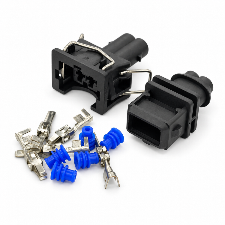 EV1 Injector Plug 2 Pin Kit 829441-1 037906240 106462-1 for VAG Male Female – E333-2pin-pack – image 4