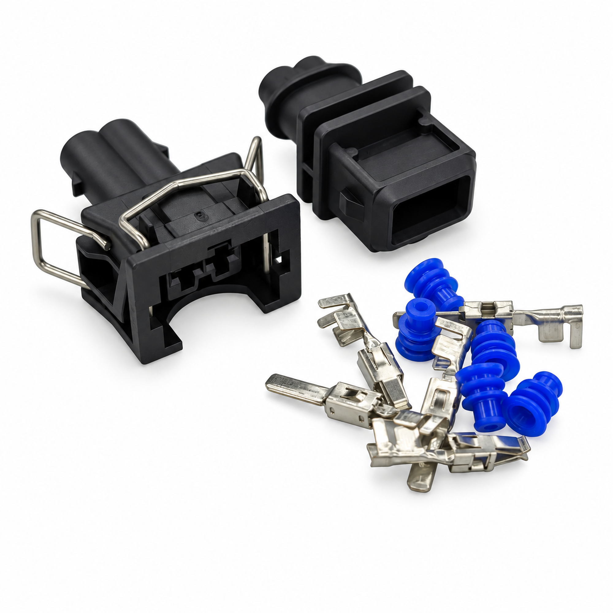 EV1 Injector Plug 2 Pin Kit 829441-1 037906240 106462-1 for VAG Male Female – E333-2pin-pack – image 6