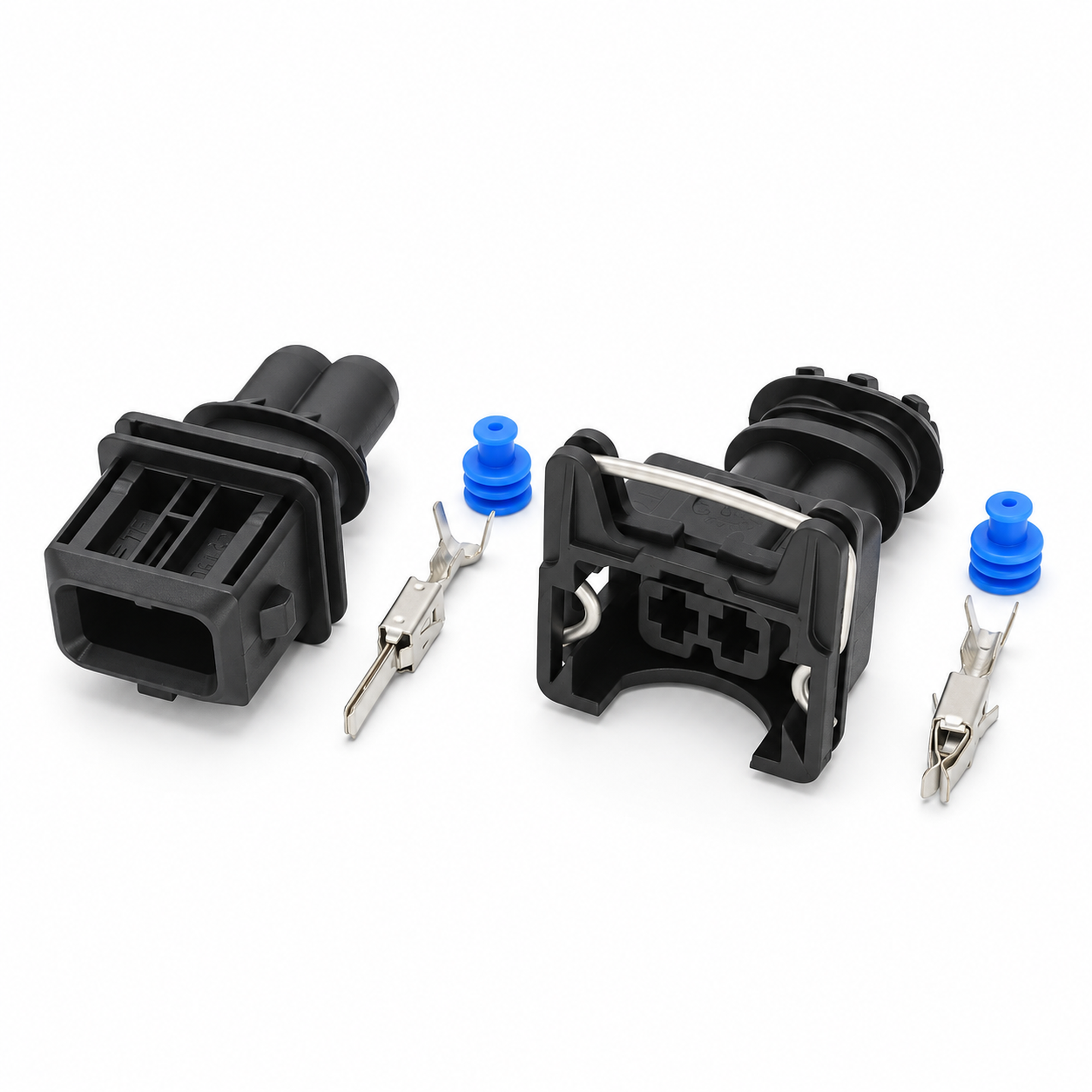 2Pin Male & Female Connector JPT Spray Nozzle EV1 282762-1 1-144545-0 282189-1 – E334/Male+female – image 1