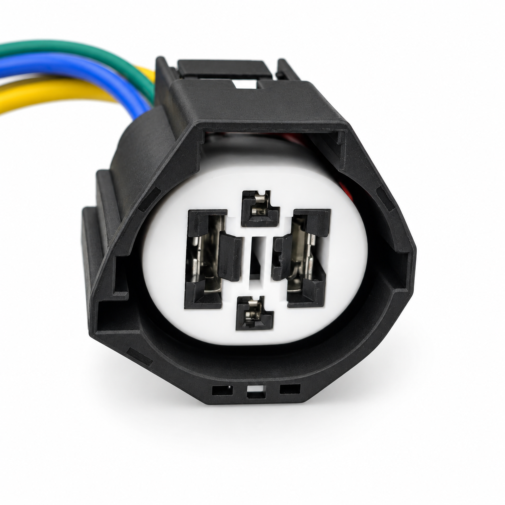4 Pin Cooling Fan Module Plug Connector Repair Kit G82 for Volvo For Ford Prewired – E342-4pin-wired – image 5