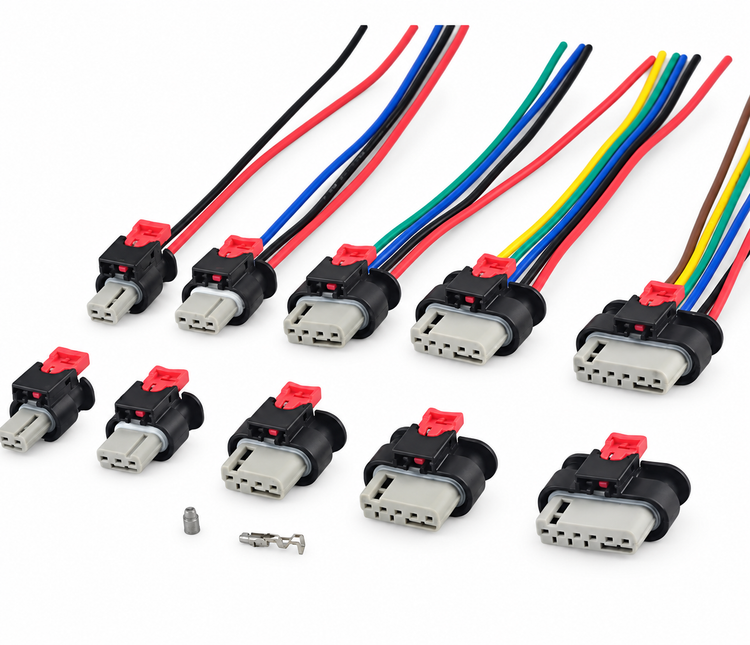 2 3 4 5 6 PIn Connectors For Tesla 35126383 35126375 35126369 35126363 35020435
