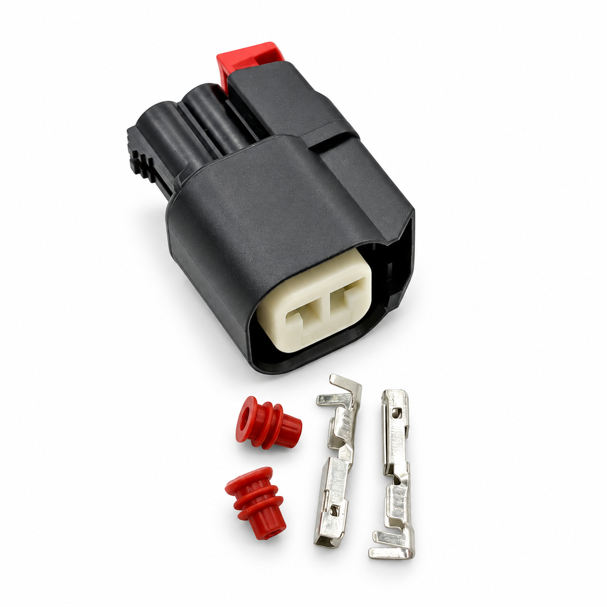 2 Pin Fuel Injector ABS Sensor Connector Kit 34062-0027 for Ford Jeep – E364/2pin – image 1