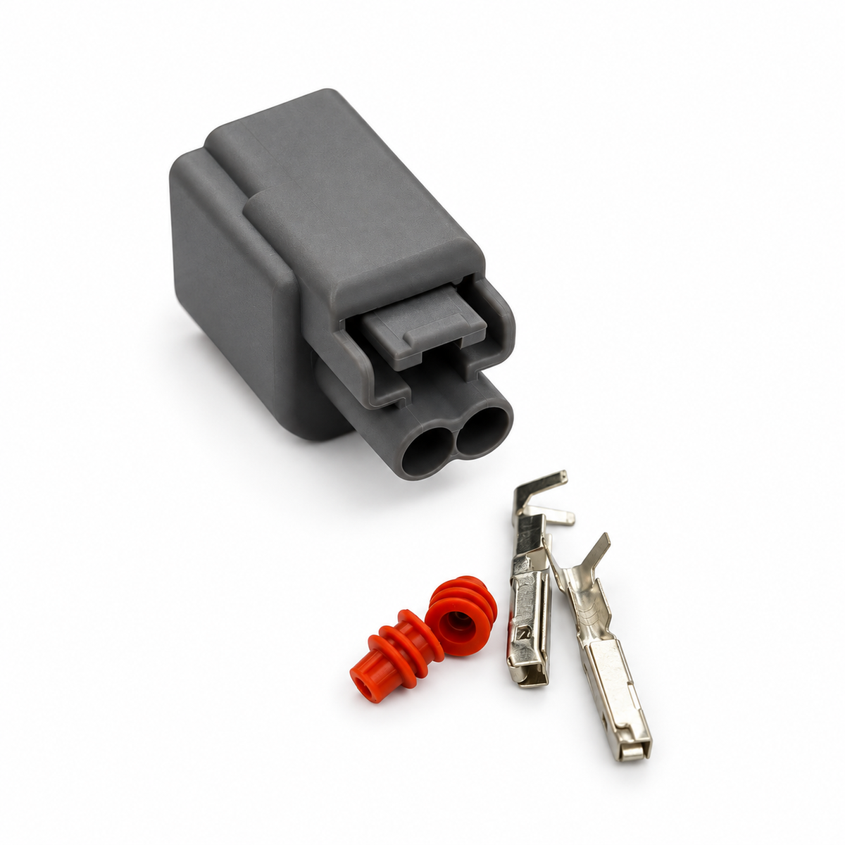 License Plate Lamp Plug 2 Pin Connector 6R3Z-13411-BA for Ford Focus Mondeo – E369-2pin – image 1