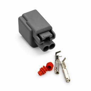 License Plate Lamp Plug 2 Pin Connector 6R3Z-13411-BA for Ford Focus Mondeo – E369-2pin – image 1