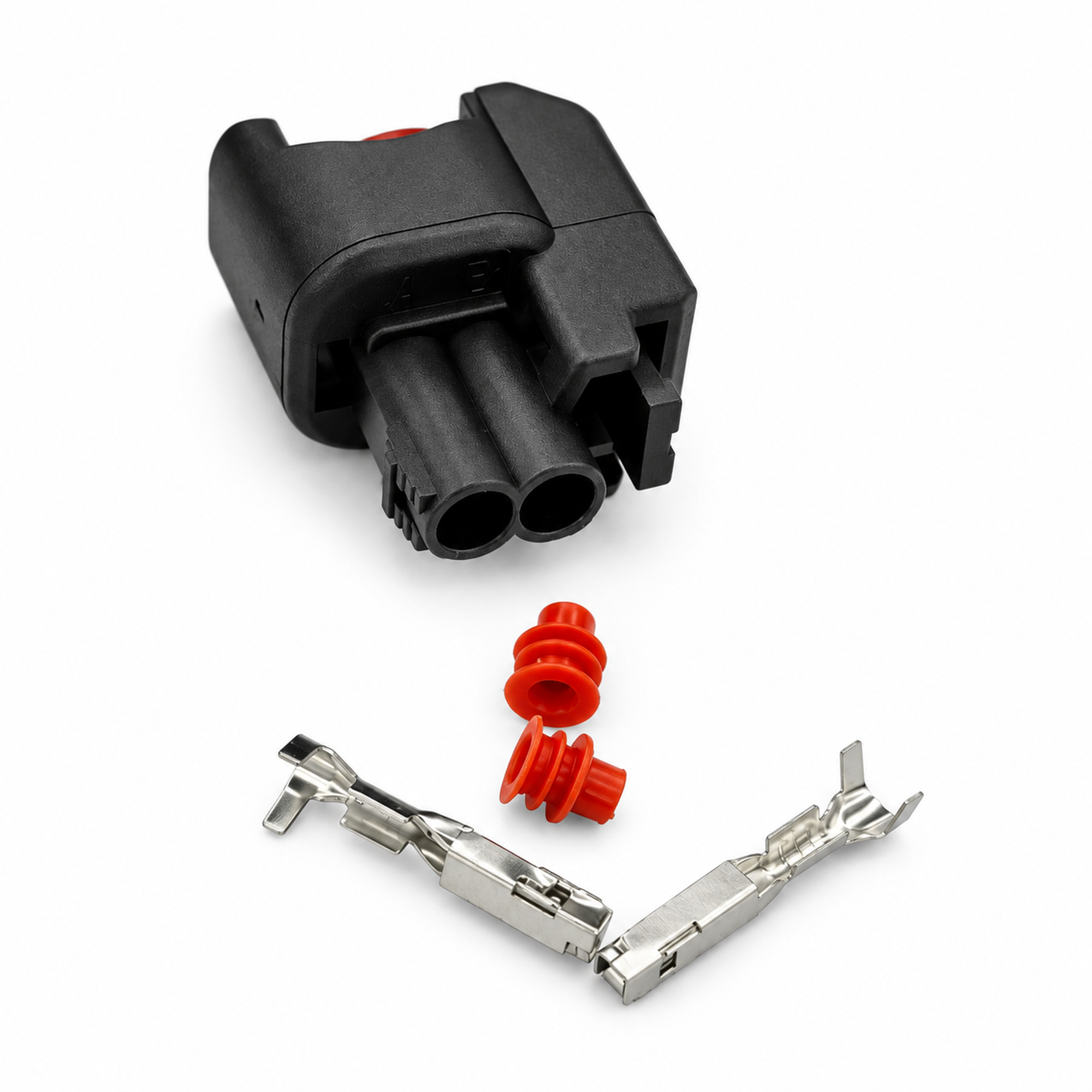 EV6 to EV14 Injector Plug Connector Methanol Socket For Ford Waterproof 2 Pin – E370-2pin – image 1
