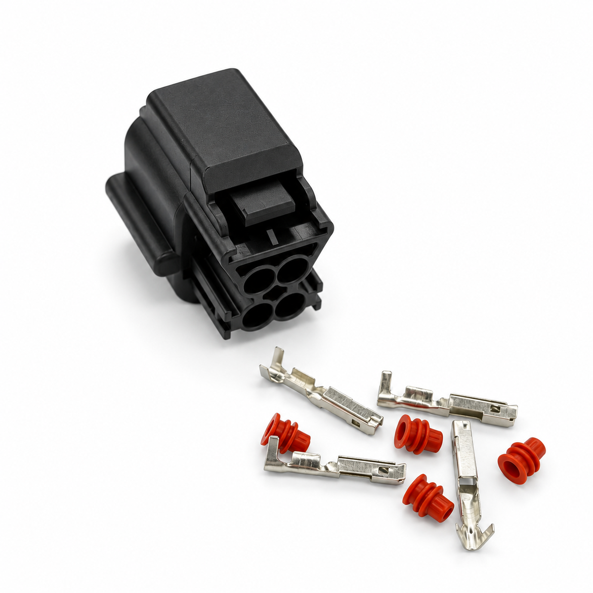4 Pin A/C Pressure Sensor Connector For Ford 1U2Z-14S411-AUA / E-3938 WPT-182 – E375-4pin – image 1