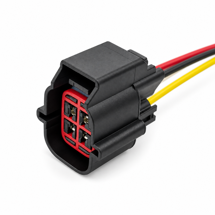 4 Pin A/C Pressure Sensor Connector For Ford 1U2Z-14S411-AUA / E-3938 WPT-182 – E376-4pin-wired – image 2