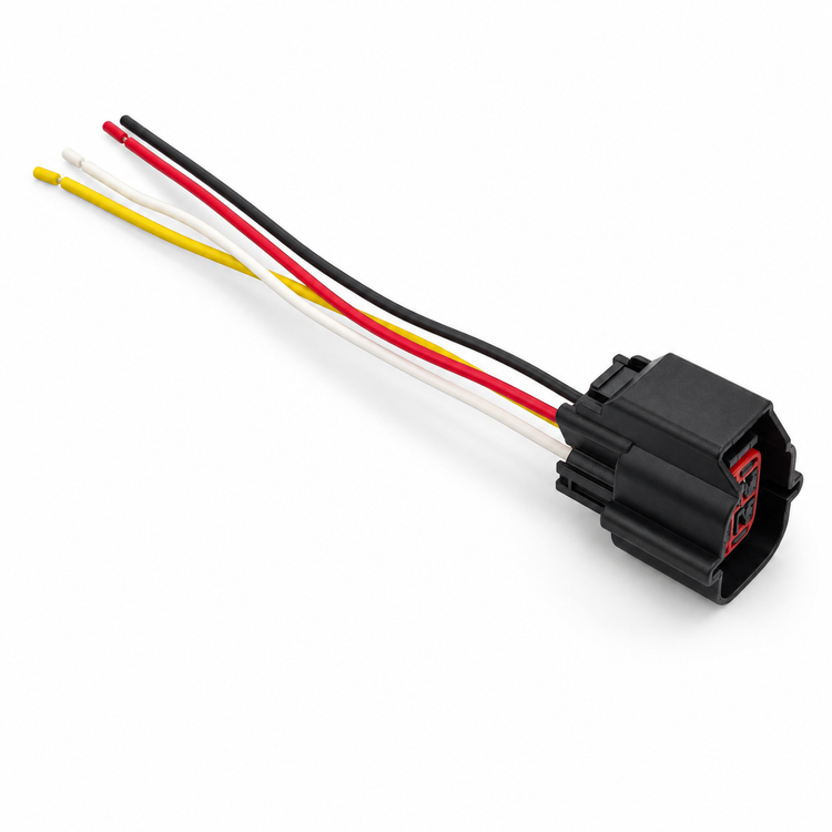 4 Pin A/C Pressure Sensor Connector For Ford 1U2Z-14S411-AUA / E-3938 WPT-182 – E376-4pin-wired – image 5