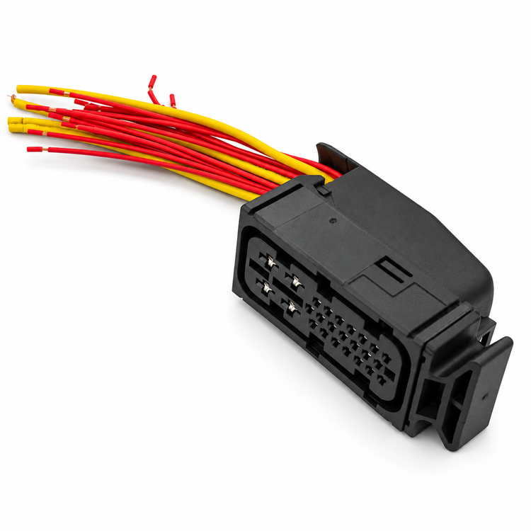 DQ200 DSG TCU Plug 25 Pin 0AM Gearbox Connector Prewired for VW For Audi – E387/25Pin/Wired – image 1