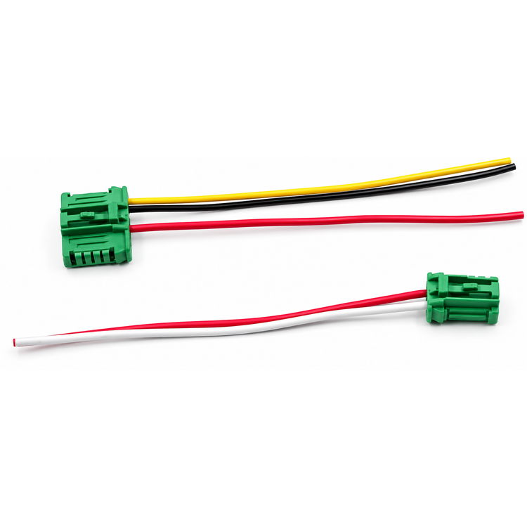 Heater Blower Fan Motor Resistor with 2x Pre-wired Connector Plugs for Nissan - for – !F007/C3/B/res-with-2xcables – image 3