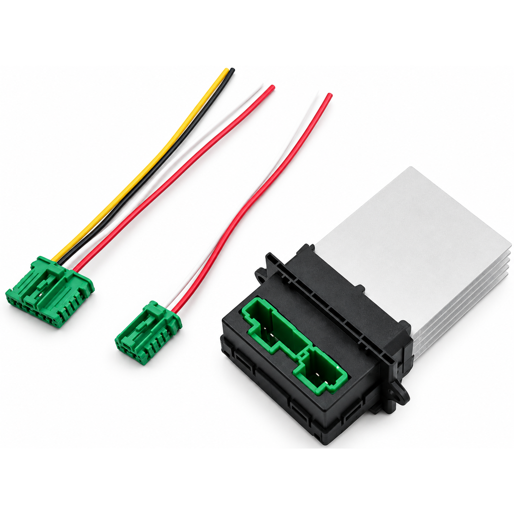 Heater Blower Fan Motor Resistor with 2x Pre-wired Connector Plugs for Nissan - for – !F007/C3/B/res-with-2xcables – image 5