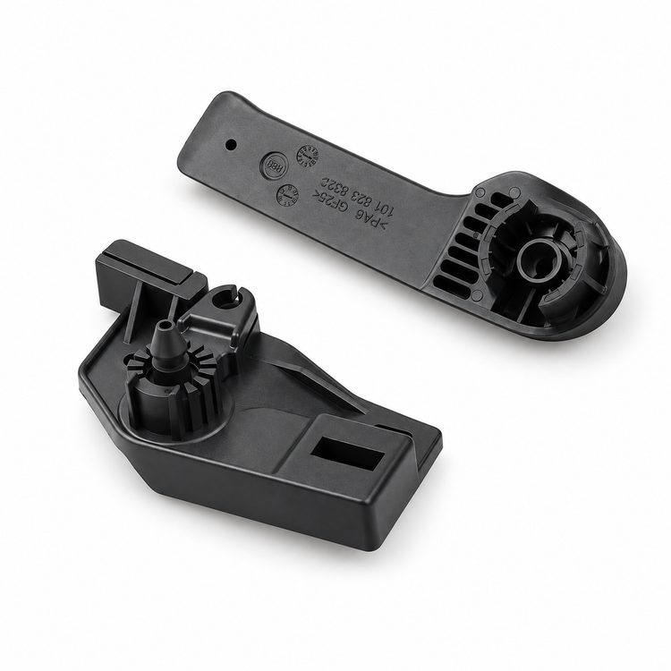 Left Hand Bonnet Latch Release Handle and Bracket for VW Bora Jetta Golf Beetle Polo for – !F022/E5C/hoodhandle – image 1