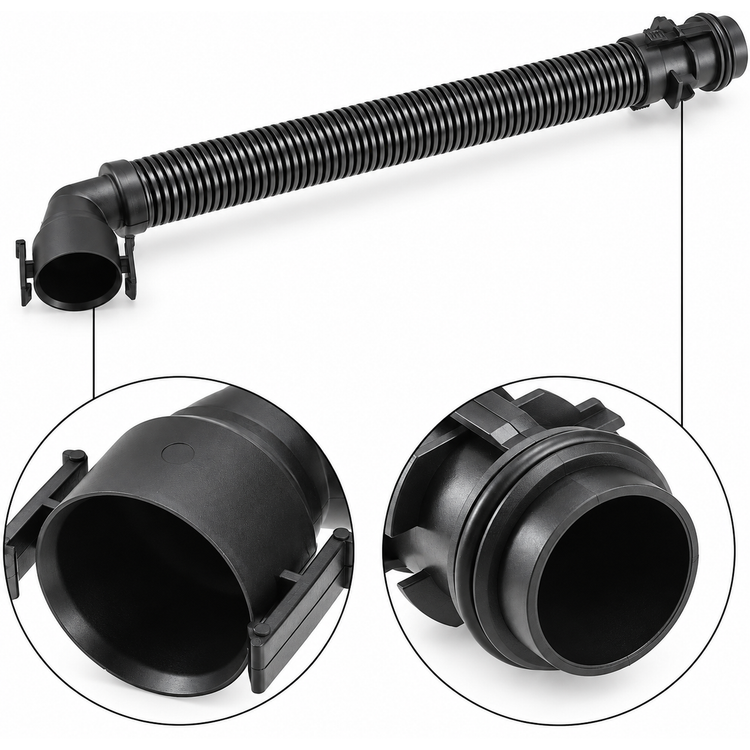Air Intake Breather Hose Pipe for BMW 1 2 3 4 5 Series F20 F21 F22 F30 F34 F32 F33 F36 F10 F11 X1 – !F046/E1/pipe – image 1