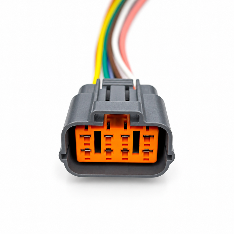 8 Pin Female Connector Socket Plug Prewired 8K0012 for Sensors Pumps Relays – F102/8Pin/Wired – image 2