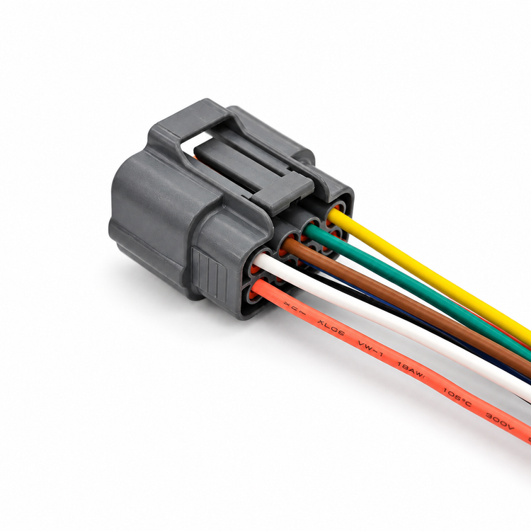 8 Pin Female Connector Socket Plug Prewired 8K0012 for Sensors Pumps Relays – F102/8Pin/Wired – image 4