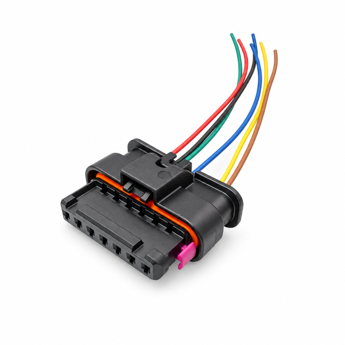 7 Pin ACC Cruise Connector Plug w/ Wires for VW Audi 5QF973707 5QF 973 707 – F158-7pin-wired – image 1