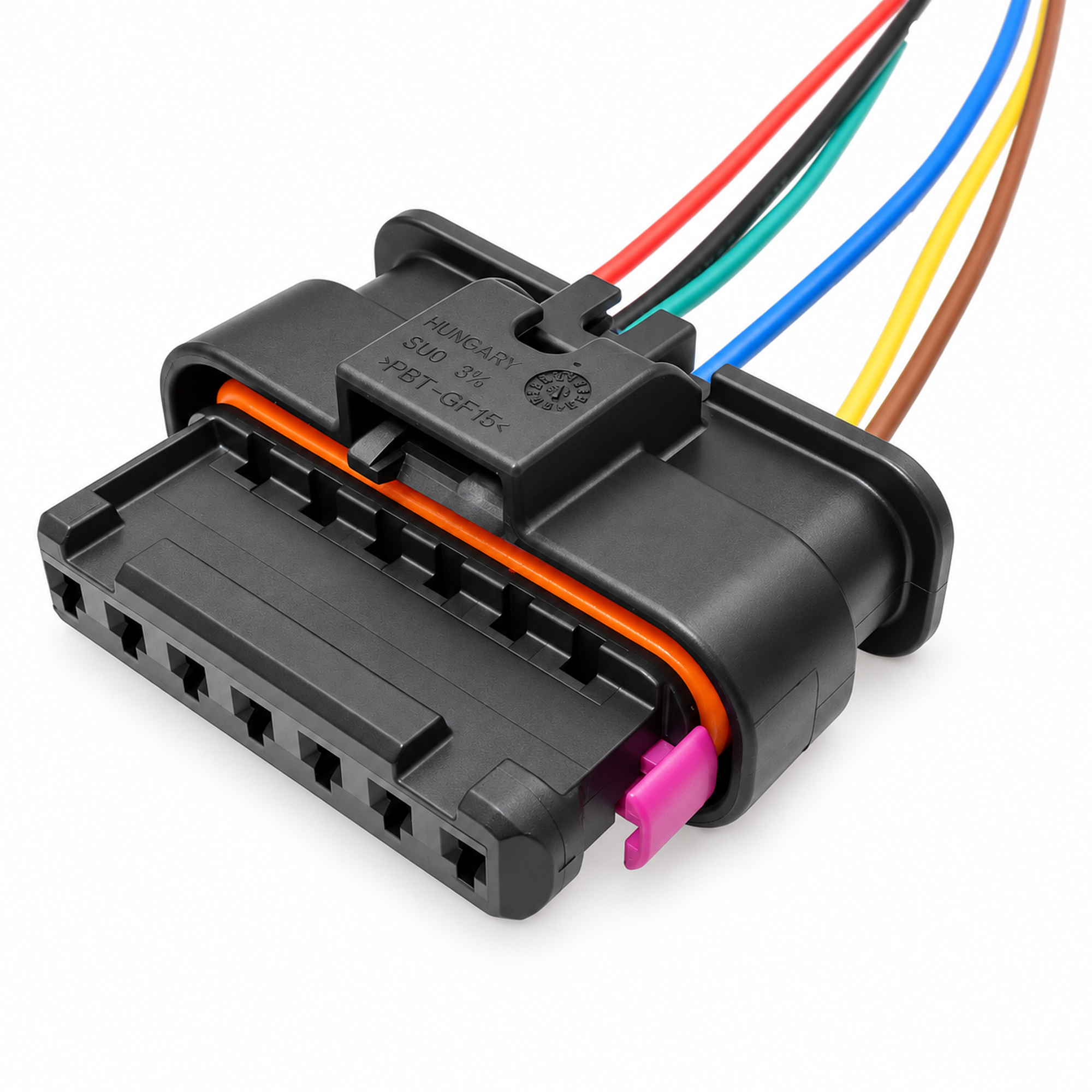 7 Pin ACC Cruise Connector Plug w/ Wires for VW Audi 5QF973707 5QF 973 707 – F158-7pin-wired – image 2
