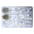 56pcs JST, JWPF 2, 3, 4, 6, 9 Pin 1.8 mm Waterproof Connector Assortment Kit
