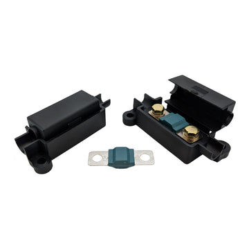 2pcs Midi Fuse Holders & 2pcs 40Amp Midi Fuses for Cars Trucks Construction Vehicles Agricultural Machinery Buses Caravans