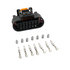 Fits Vauxhall/Opel Corsa Coil Pack Connector Wiring Repair 7 Pin Plug For Mokka Insignia