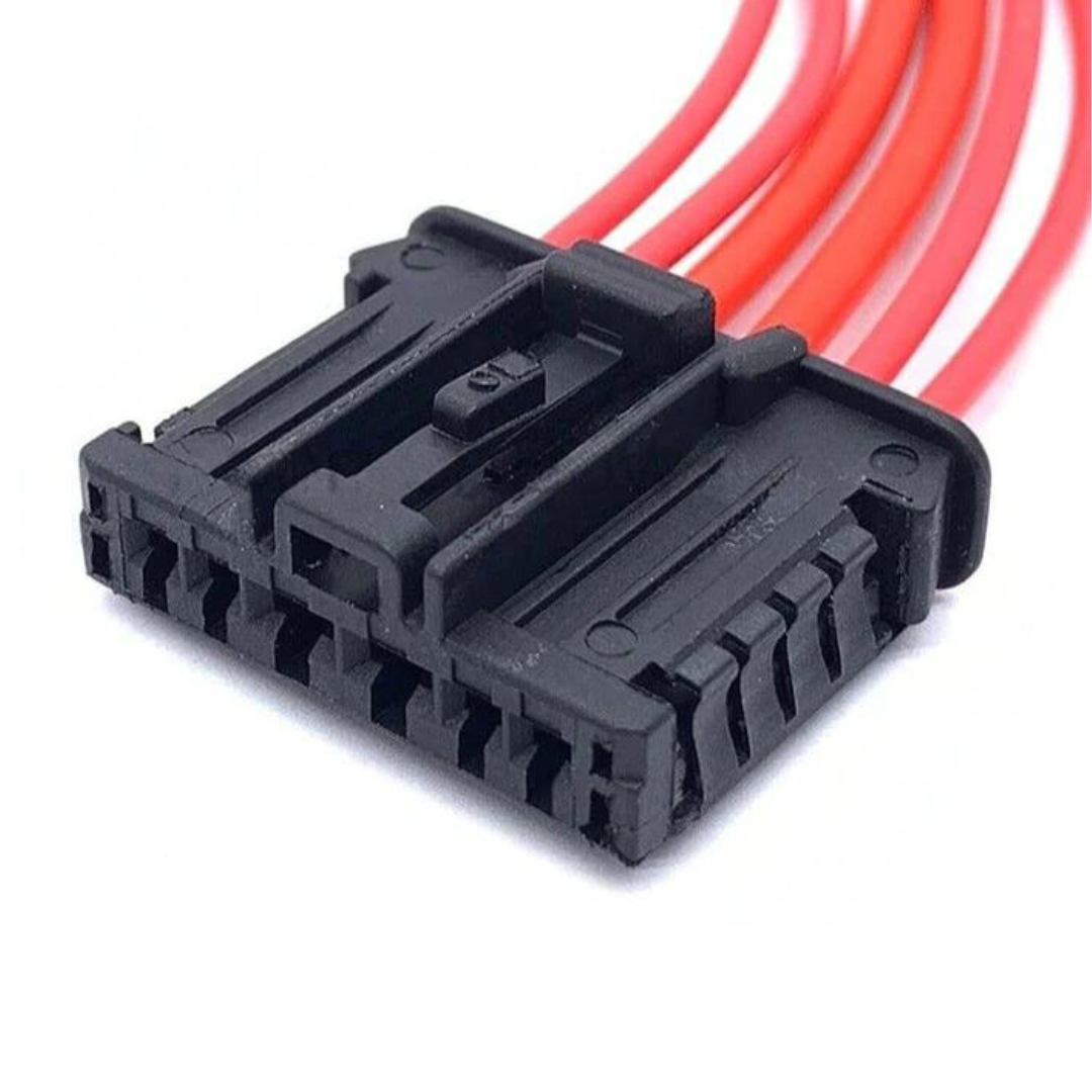 Rear Tail Light Plug Connector 6 Pin Prewired Cable Repair Fits Peugeot Fiat Dacia Citroen