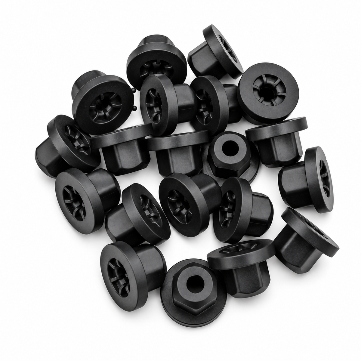 20x Front Wheel Arch Liner Plastic Nuts M6 Screw Retainer Clips for Range Rover Evoque Jaguar – GB-01/C016 – image 4
