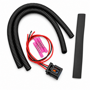 3 Pin Connector Plug For Ford 3 Pin Coil - Unwired Kit With Terminals Seals - Wire Length: 30cm 1 X – GB-11/C131 – image 1